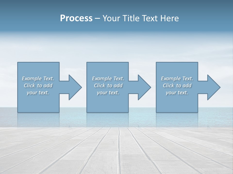 Leisure Wooden Outdoor PowerPoint Template