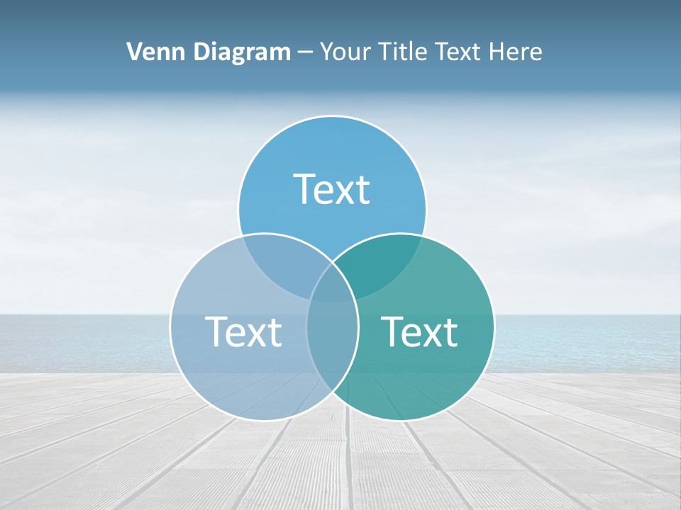 Leisure Wooden Outdoor PowerPoint Template