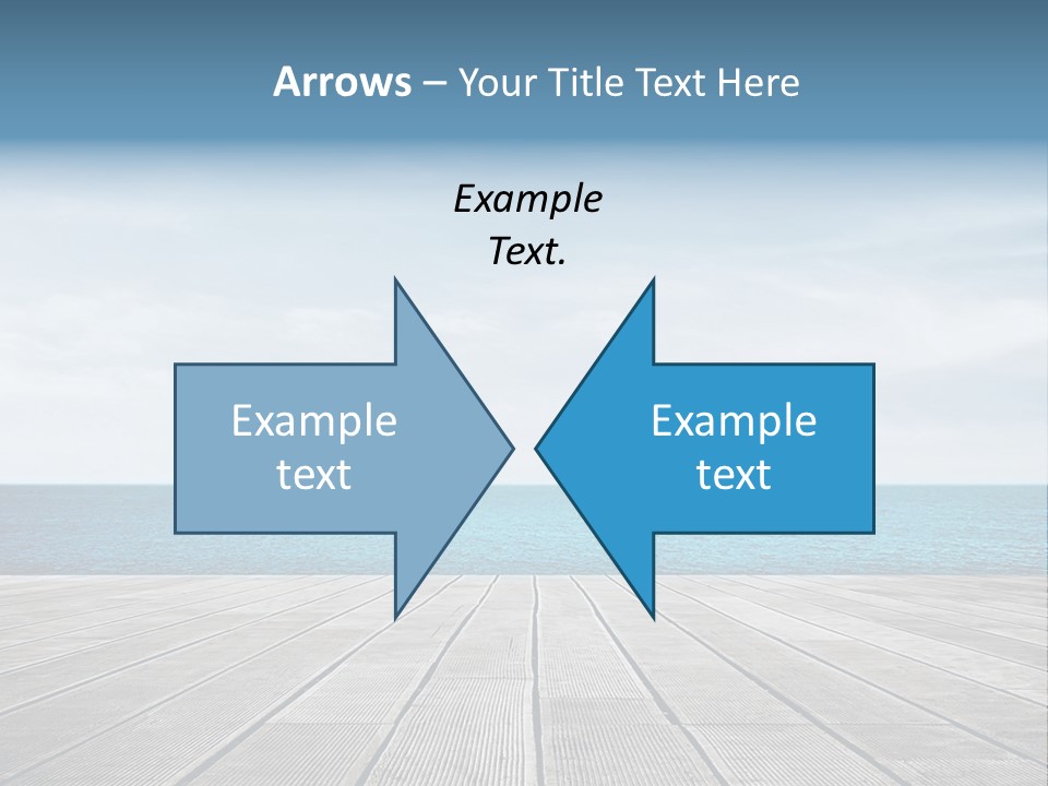 Leisure Wooden Outdoor PowerPoint Template