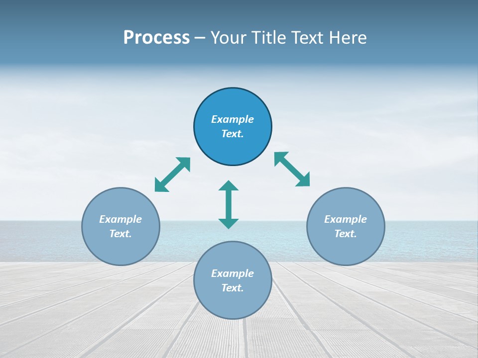 Leisure Wooden Outdoor PowerPoint Template