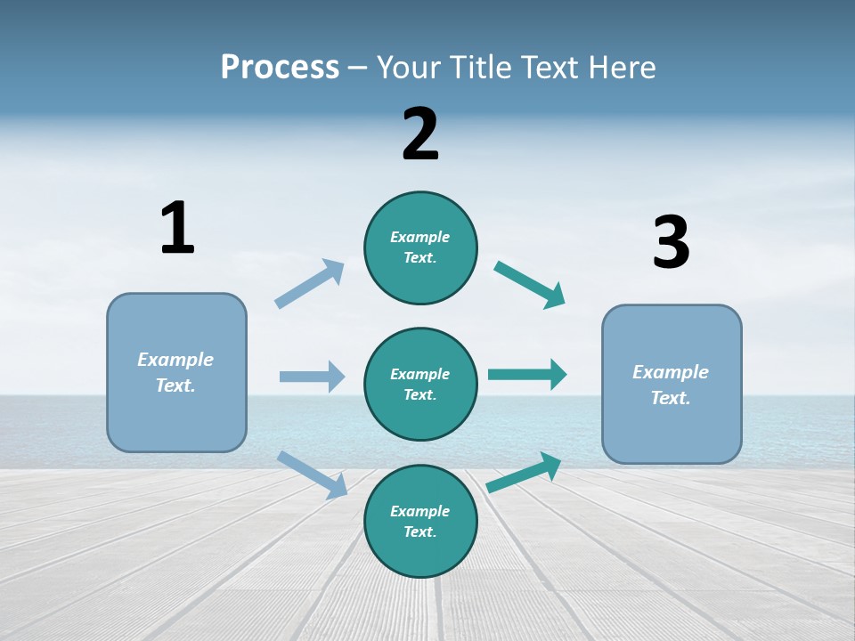 Leisure Wooden Outdoor PowerPoint Template