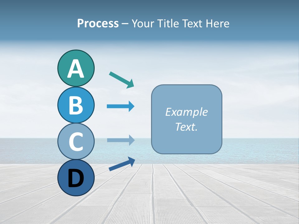 Leisure Wooden Outdoor PowerPoint Template