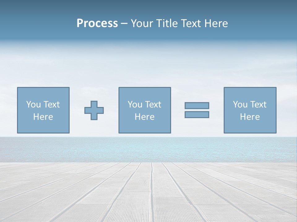 Leisure Wooden Outdoor PowerPoint Template