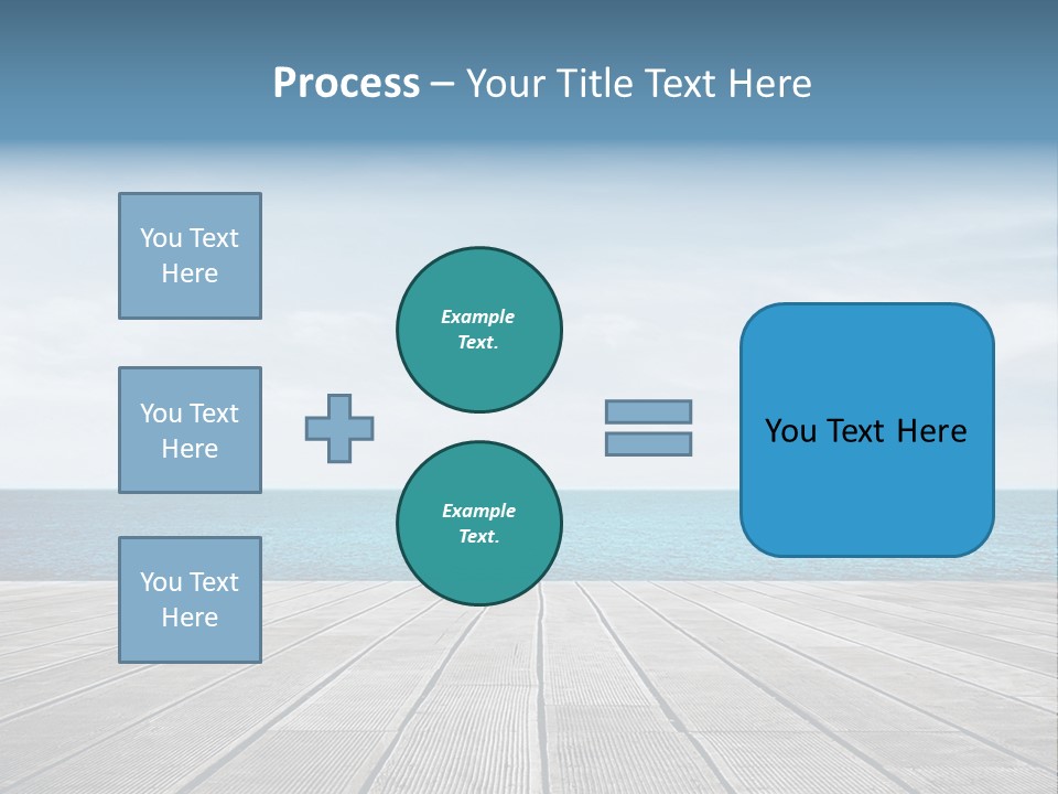 Leisure Wooden Outdoor PowerPoint Template