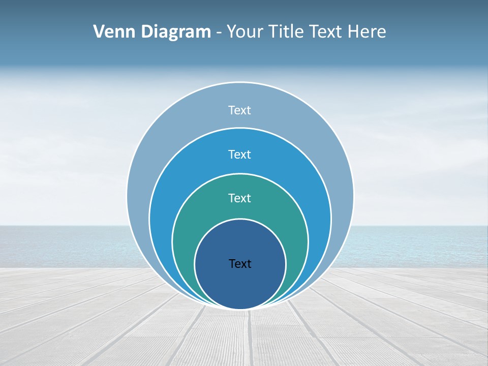Leisure Wooden Outdoor PowerPoint Template