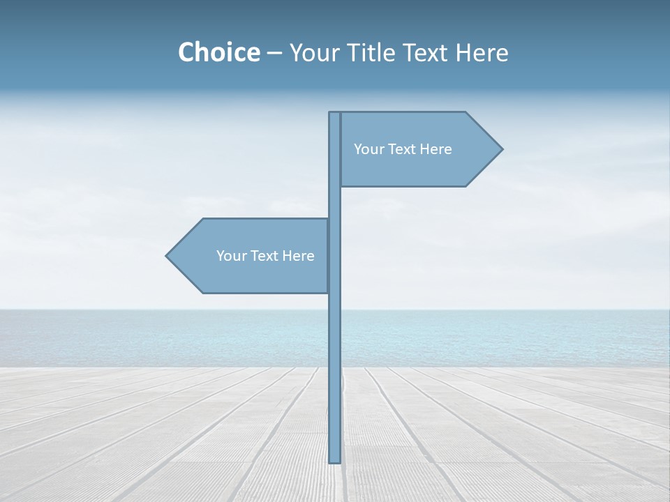 Leisure Wooden Outdoor PowerPoint Template