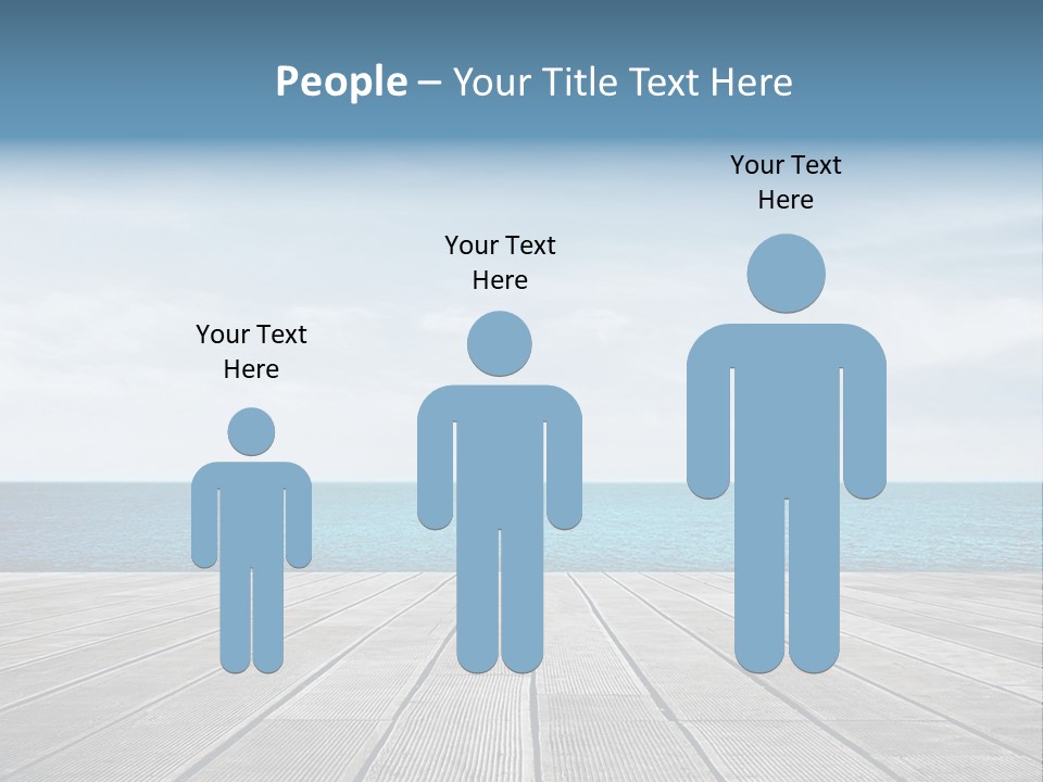 Leisure Wooden Outdoor PowerPoint Template