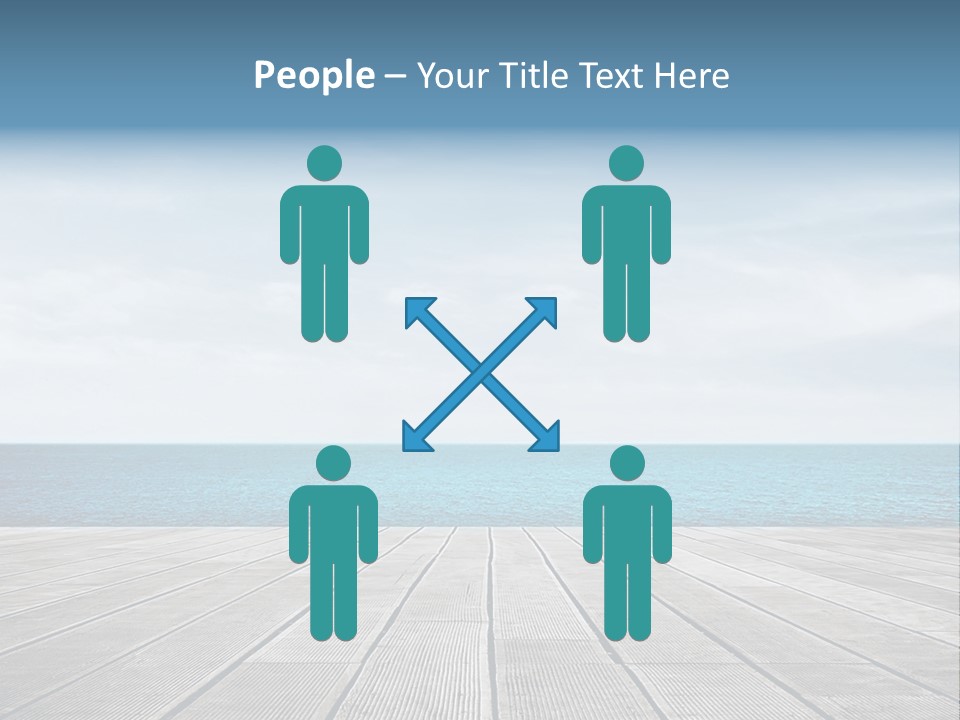 Leisure Wooden Outdoor PowerPoint Template