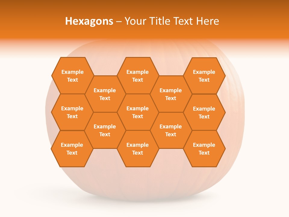 Pumpkin Halloween Decorative Trick PowerPoint Template