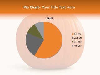 Pumpkin Halloween Decorative Trick PowerPoint Template