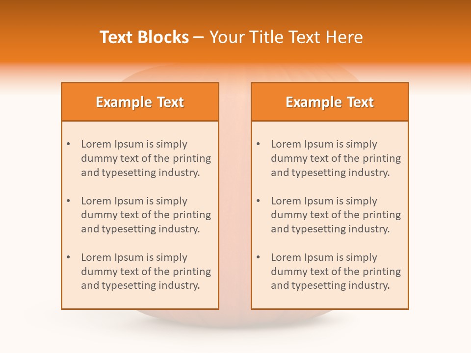 Pumpkin Halloween Decorative Trick PowerPoint Template