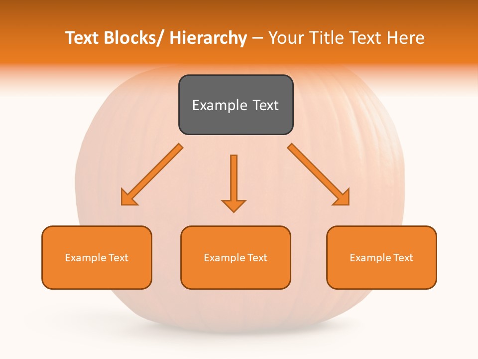 Pumpkin Halloween Decorative Trick PowerPoint Template