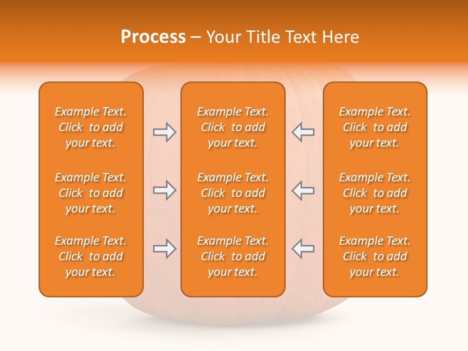 Pumpkin Halloween Decorative Trick PowerPoint Template