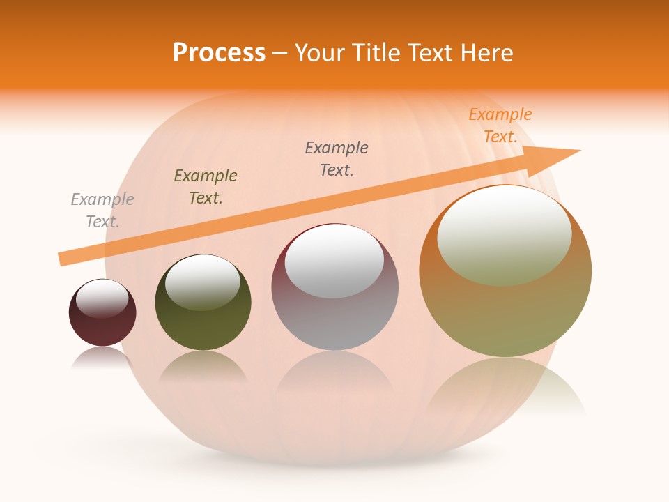 Pumpkin Halloween Decorative Trick PowerPoint Template