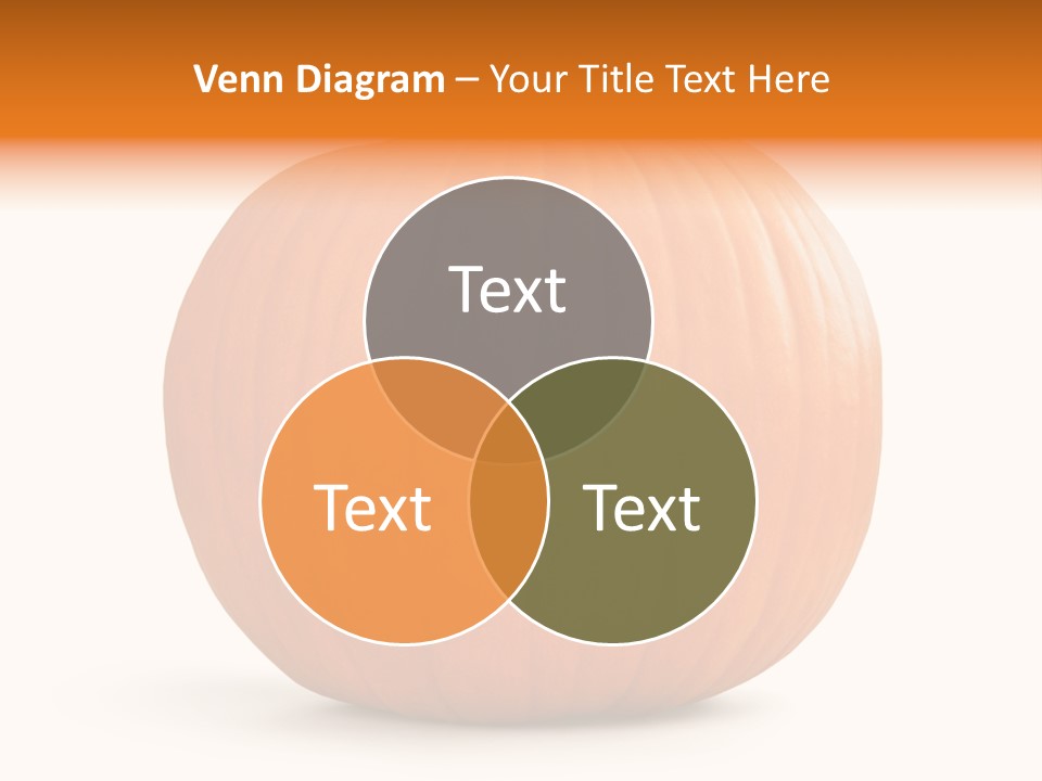 Pumpkin Halloween Decorative Trick PowerPoint Template