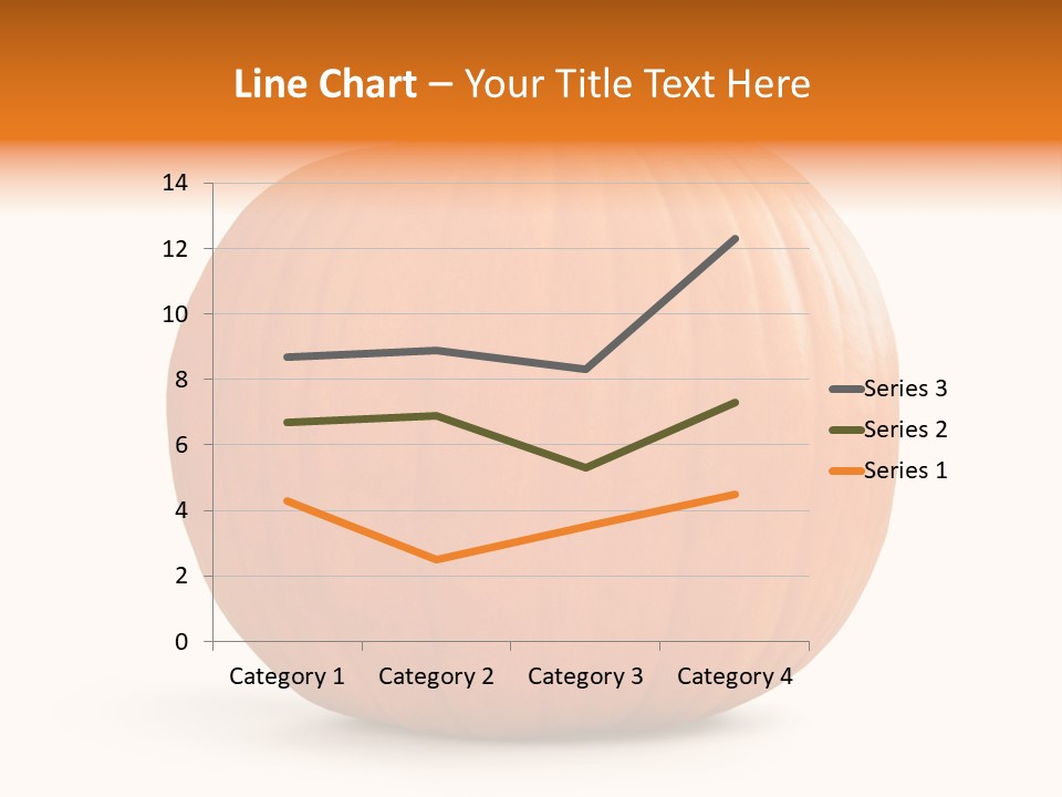 Pumpkin Halloween Decorative Trick PowerPoint Template