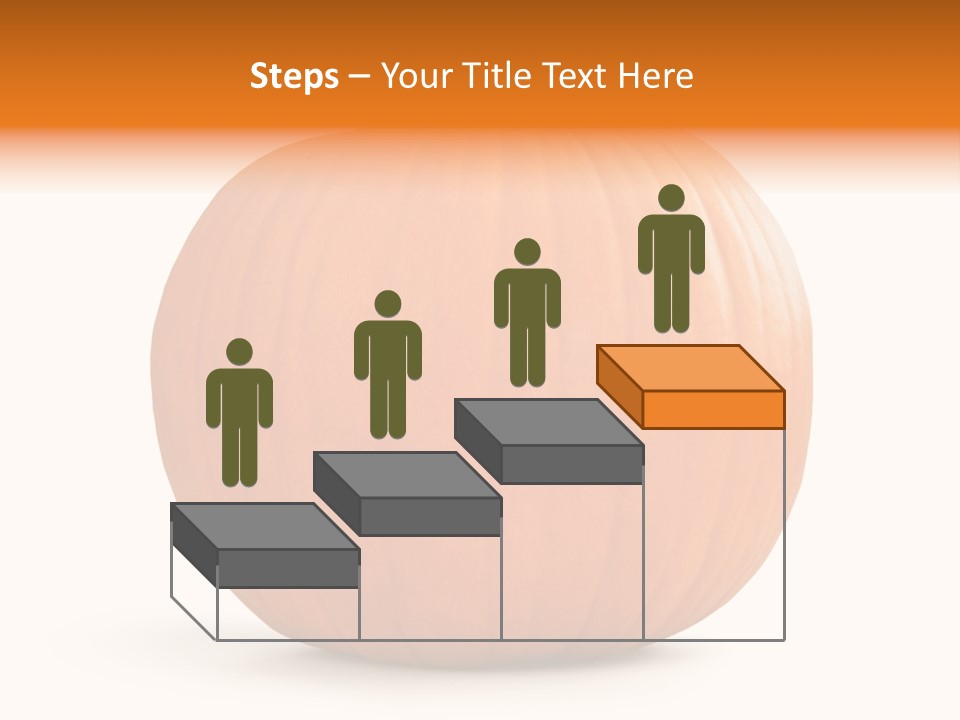 Pumpkin Halloween Decorative Trick PowerPoint Template