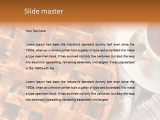 Dessert Freshness Snack PowerPoint Template