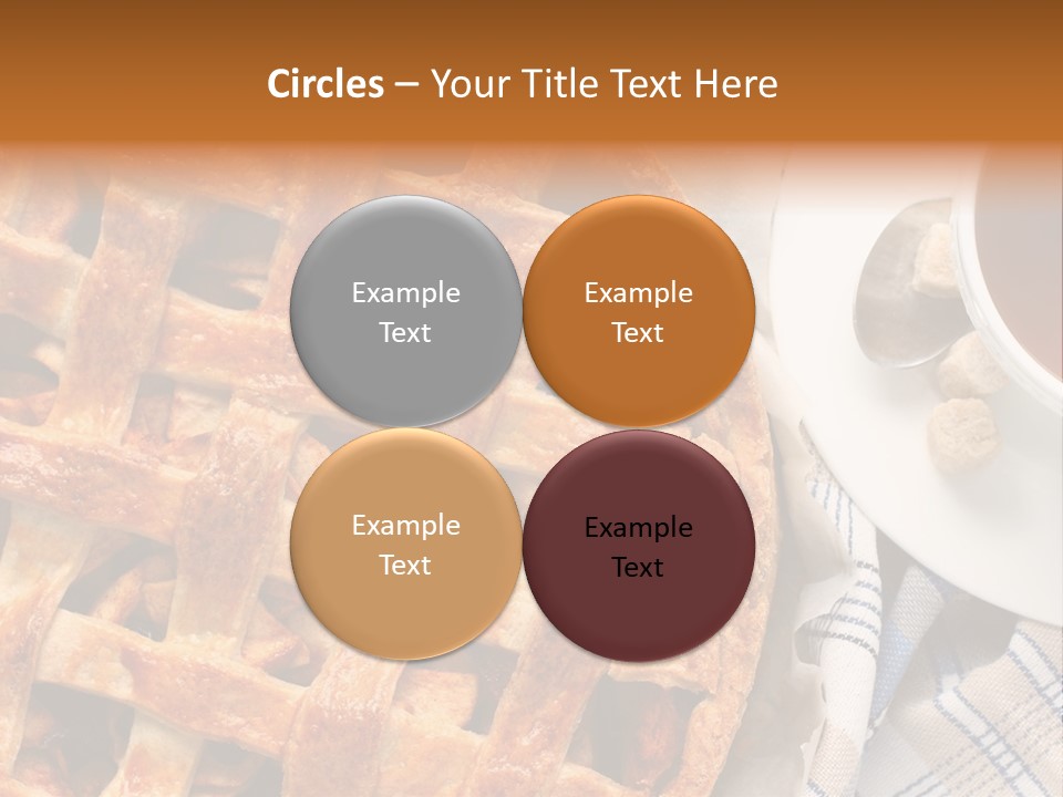 Dessert Freshness Snack PowerPoint Template