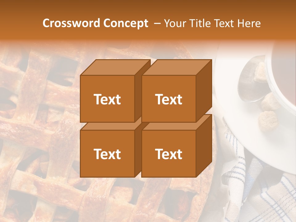Dessert Freshness Snack PowerPoint Template