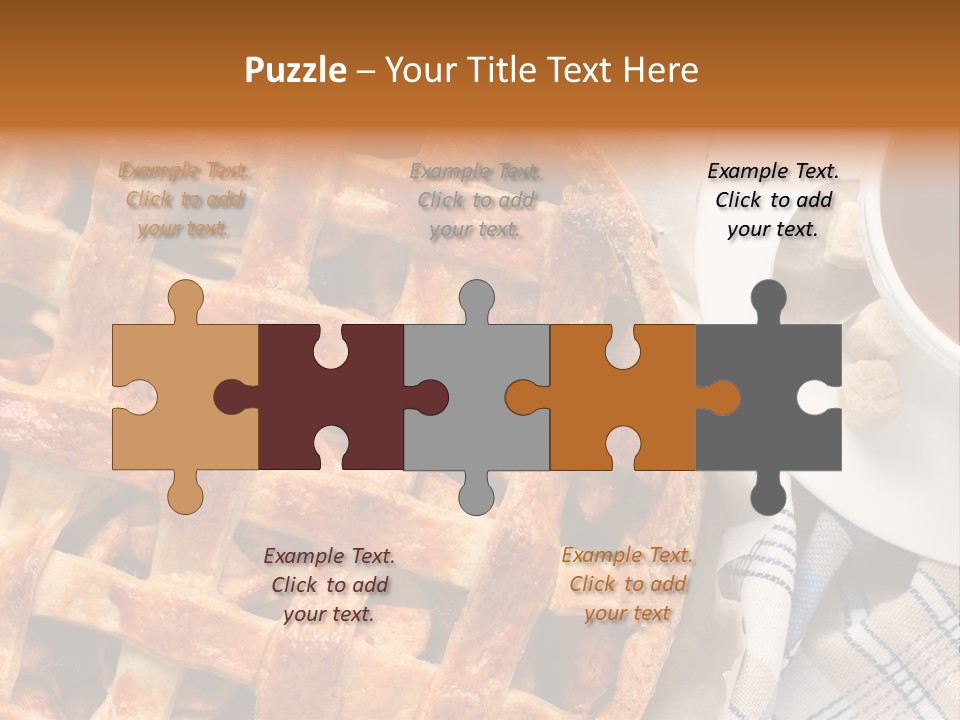 Dessert Freshness Snack PowerPoint Template