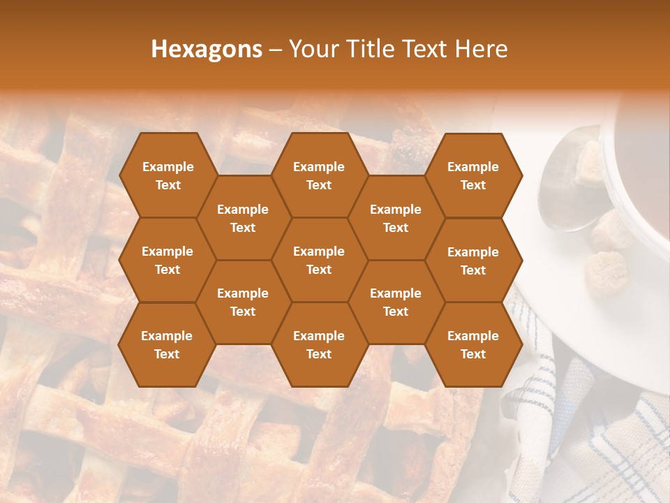 Dessert Freshness Snack PowerPoint Template