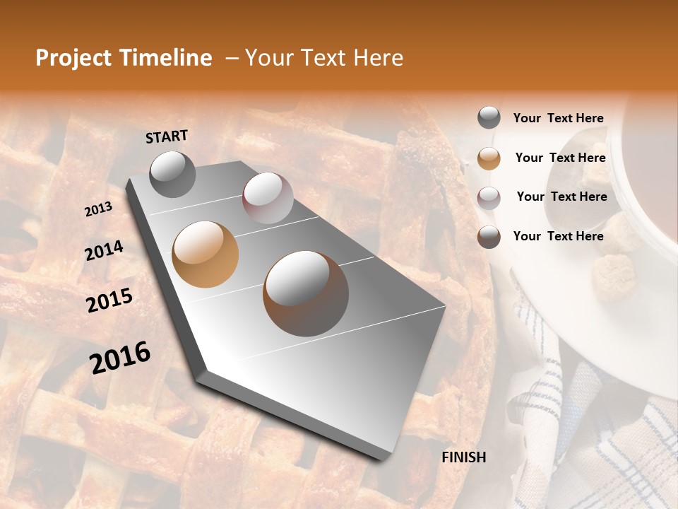 Dessert Freshness Snack PowerPoint Template