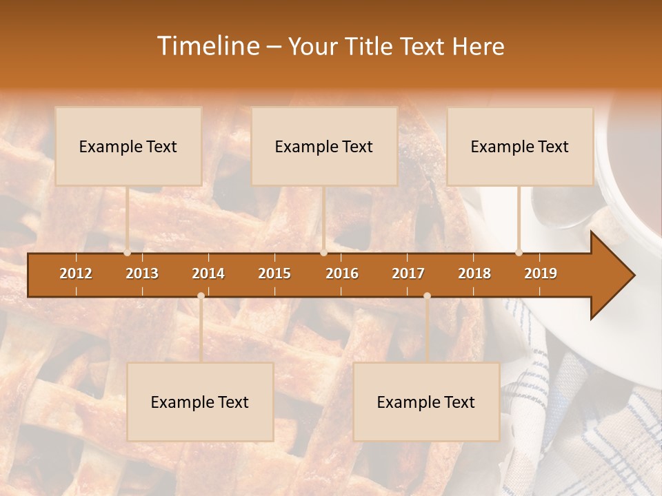 Dessert Freshness Snack PowerPoint Template