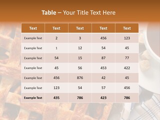 Dessert Freshness Snack PowerPoint Template