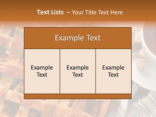 Dessert Freshness Snack PowerPoint Template