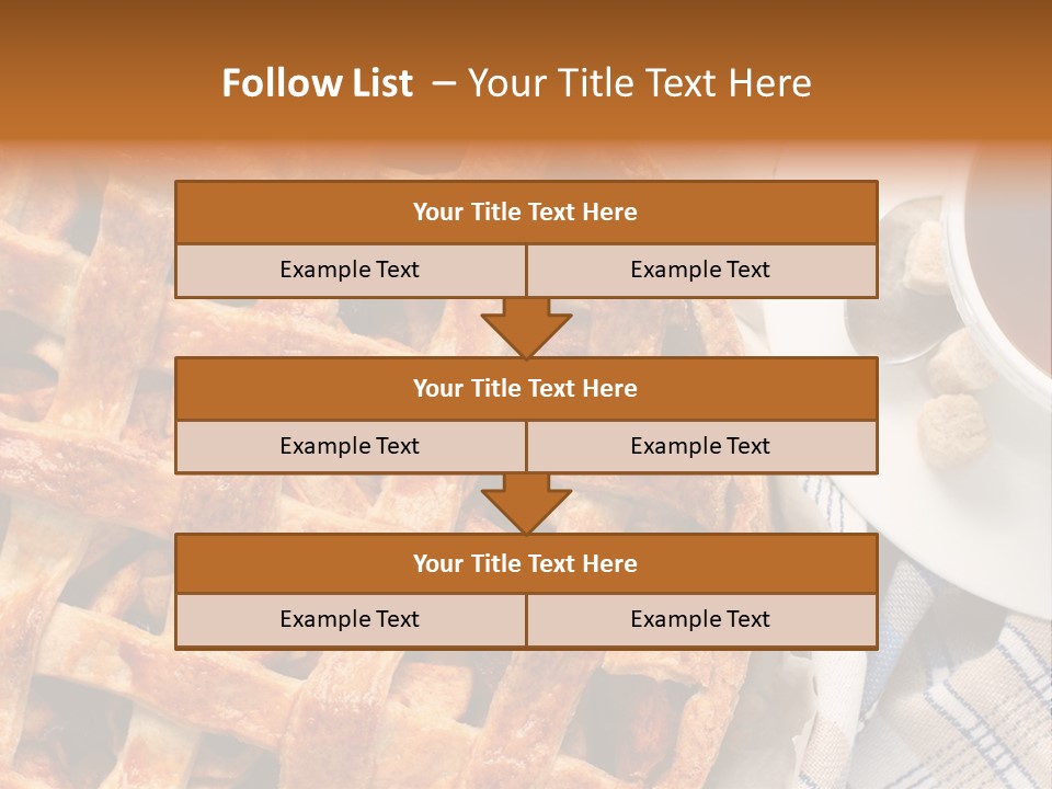 Dessert Freshness Snack PowerPoint Template
