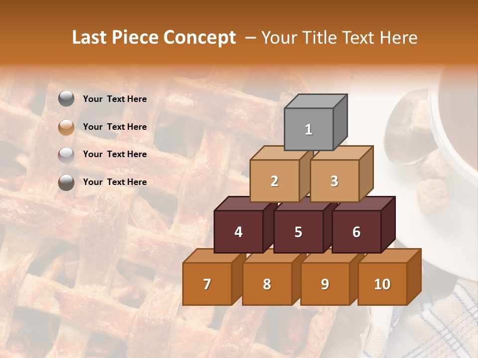 Dessert Freshness Snack PowerPoint Template