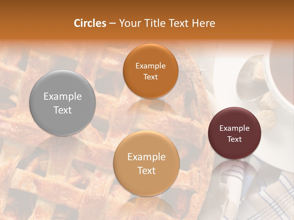 Dessert Freshness Snack PowerPoint Template