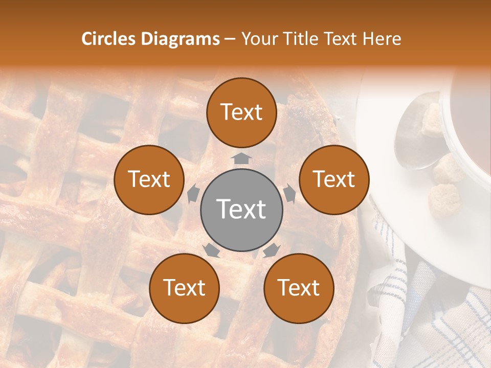 Dessert Freshness Snack PowerPoint Template