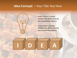 Dessert Freshness Snack PowerPoint Template