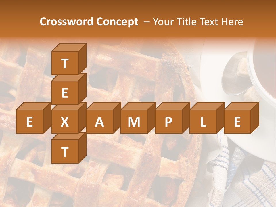 Dessert Freshness Snack PowerPoint Template