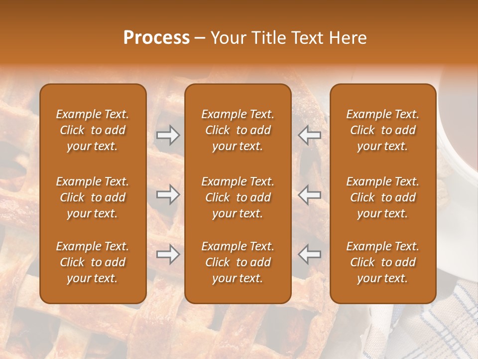Dessert Freshness Snack PowerPoint Template