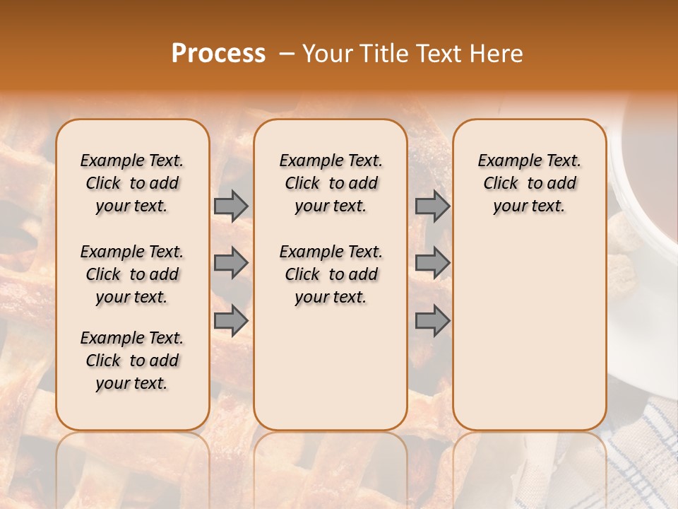 Dessert Freshness Snack PowerPoint Template