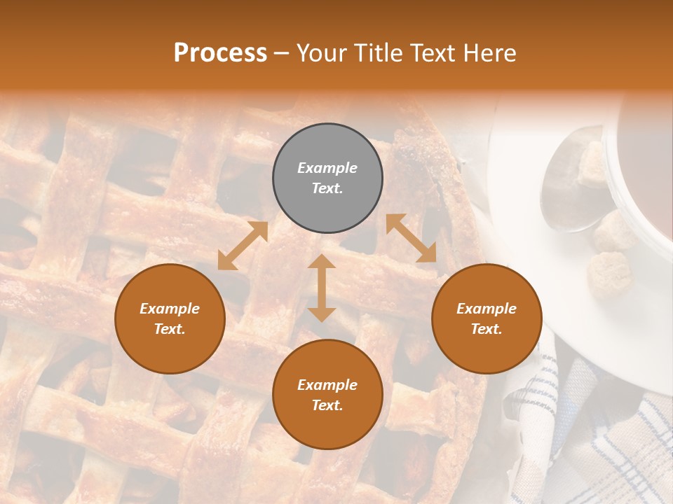 Dessert Freshness Snack PowerPoint Template