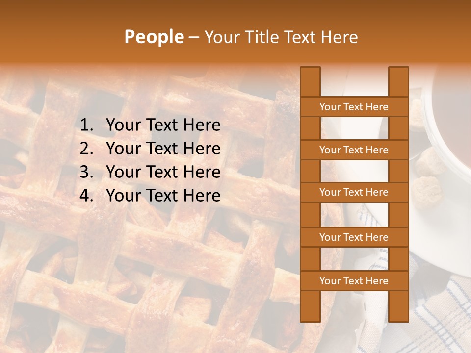 Dessert Freshness Snack PowerPoint Template