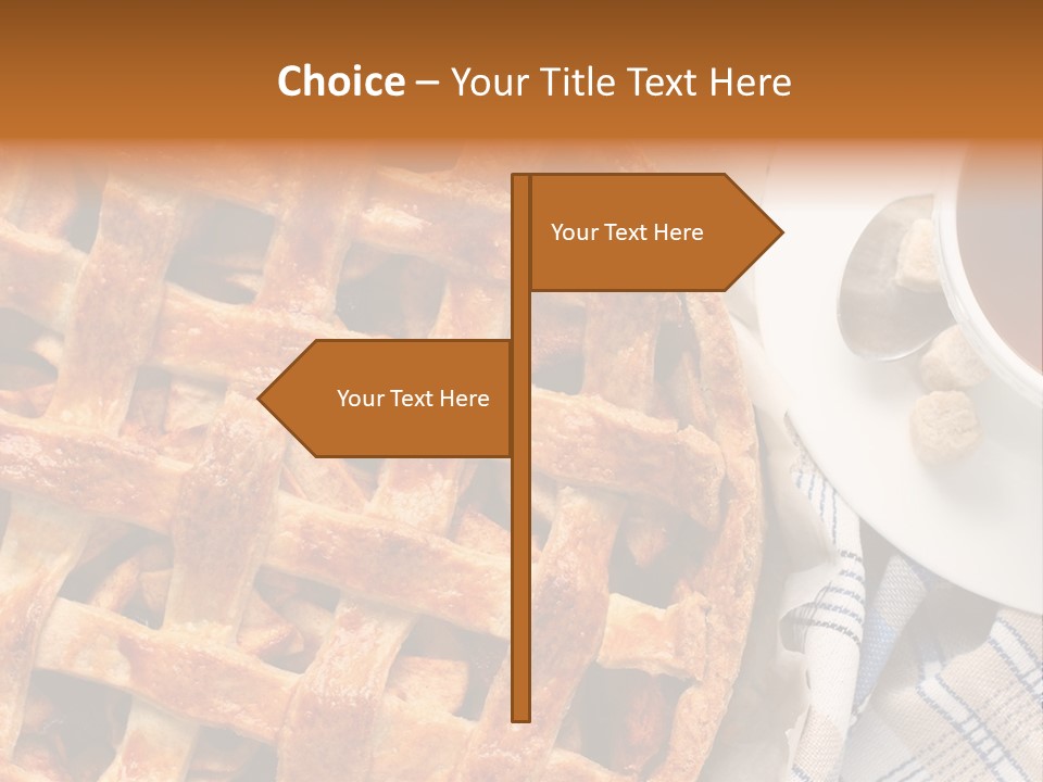 Dessert Freshness Snack PowerPoint Template