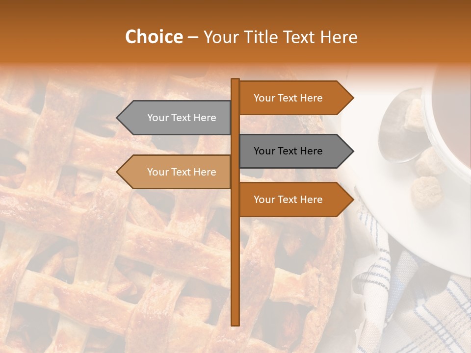 Dessert Freshness Snack PowerPoint Template
