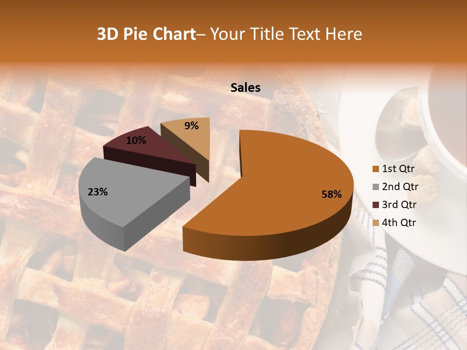 Dessert Freshness Snack PowerPoint Template