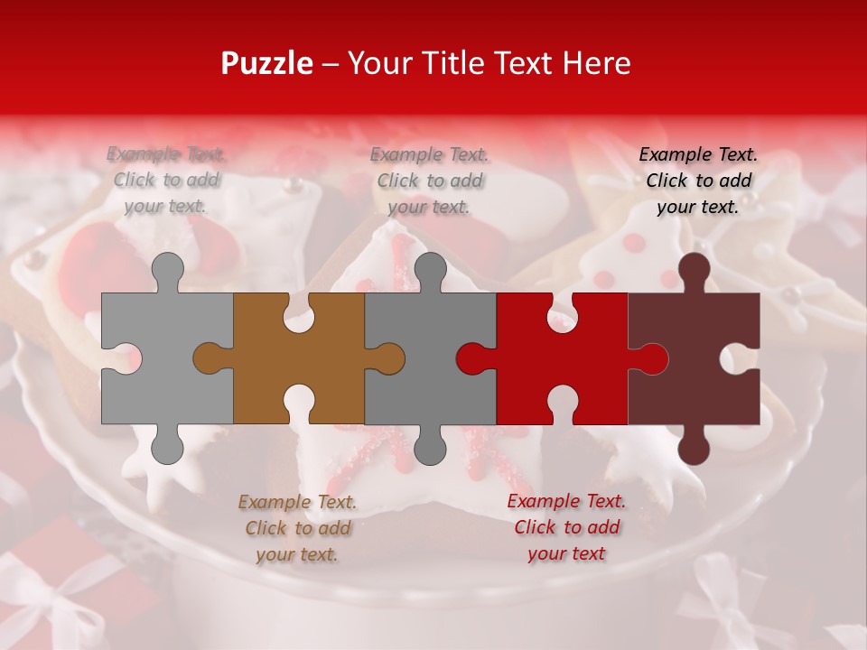 Christmas Decorations Christmas Present Christmas Background PowerPoint Template