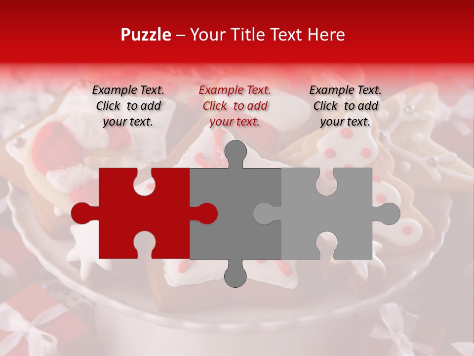 Christmas Decorations Christmas Present Christmas Background PowerPoint Template