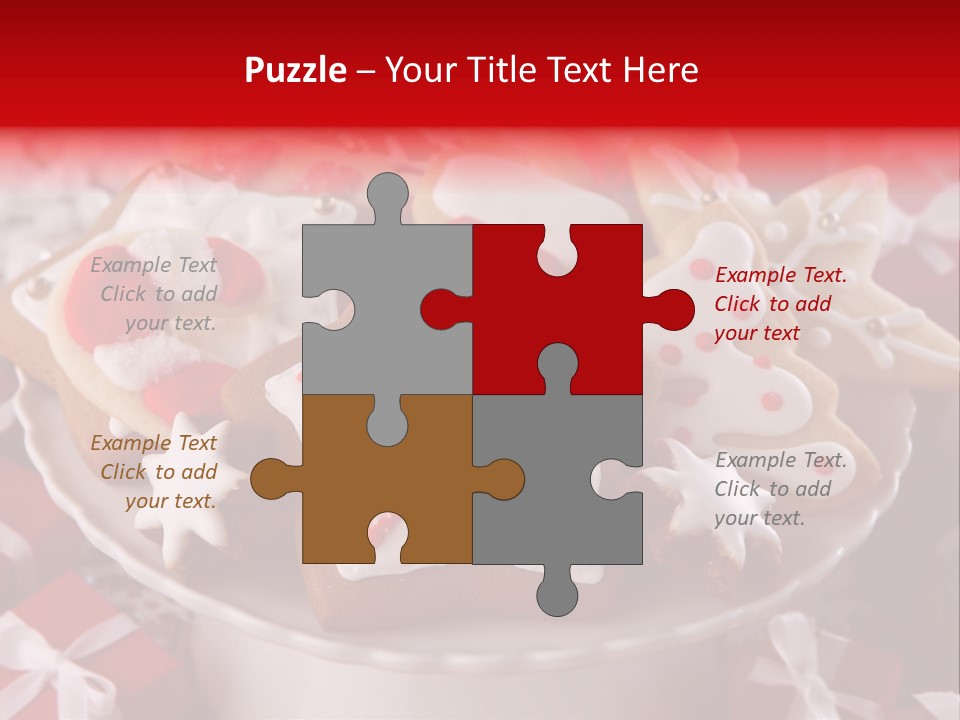 Christmas Decorations Christmas Present Christmas Background PowerPoint Template