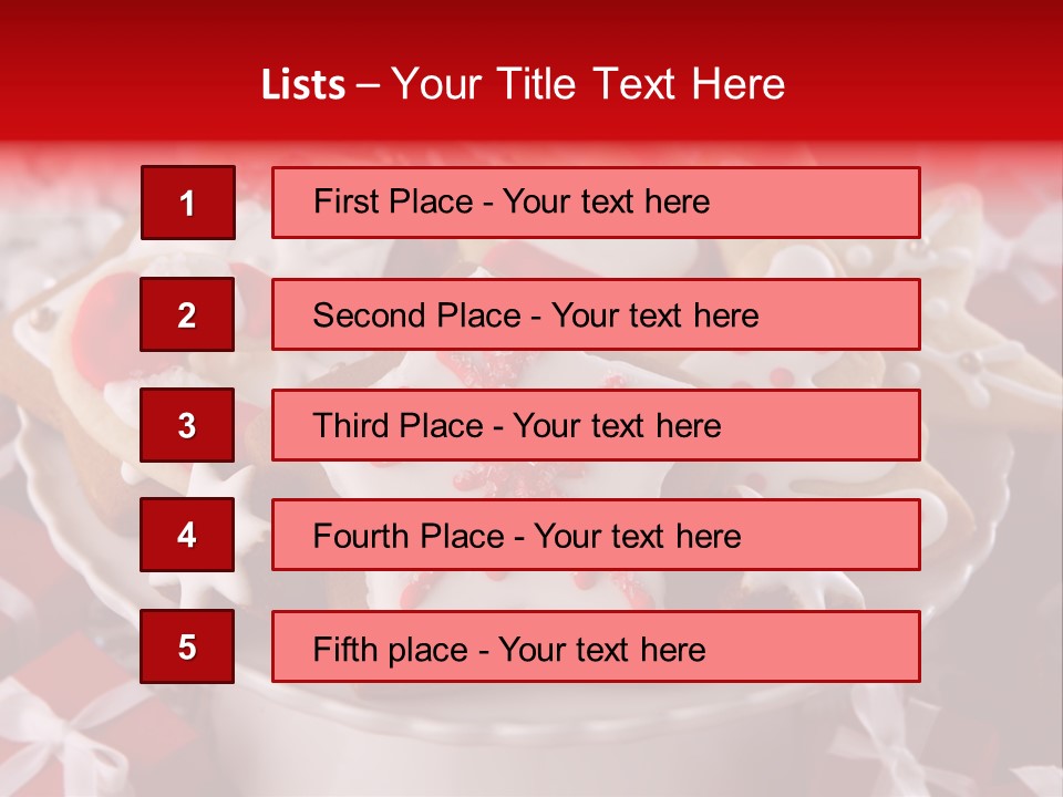 Christmas Decorations Christmas Present Christmas Background PowerPoint Template