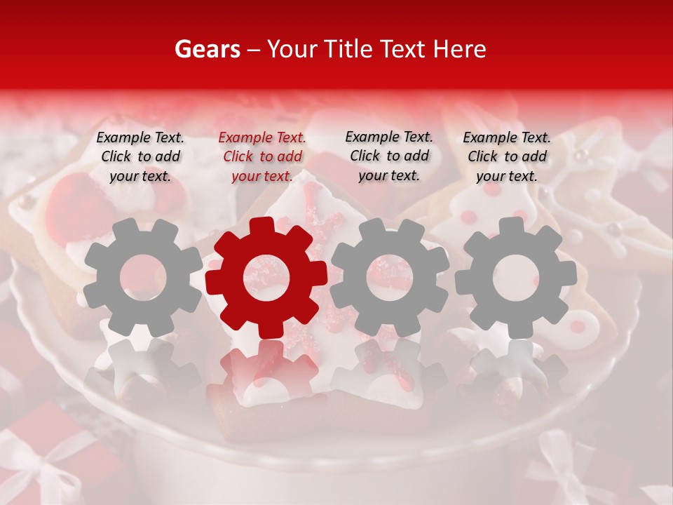 Christmas Decorations Christmas Present Christmas Background PowerPoint Template