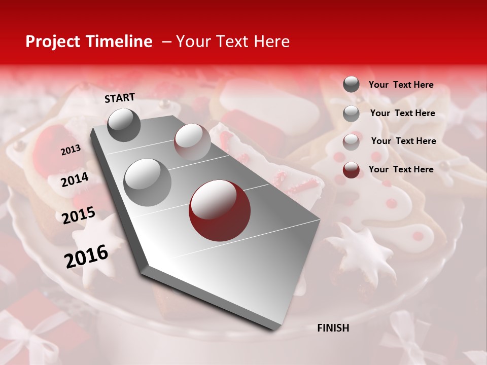 Christmas Decorations Christmas Present Christmas Background PowerPoint Template