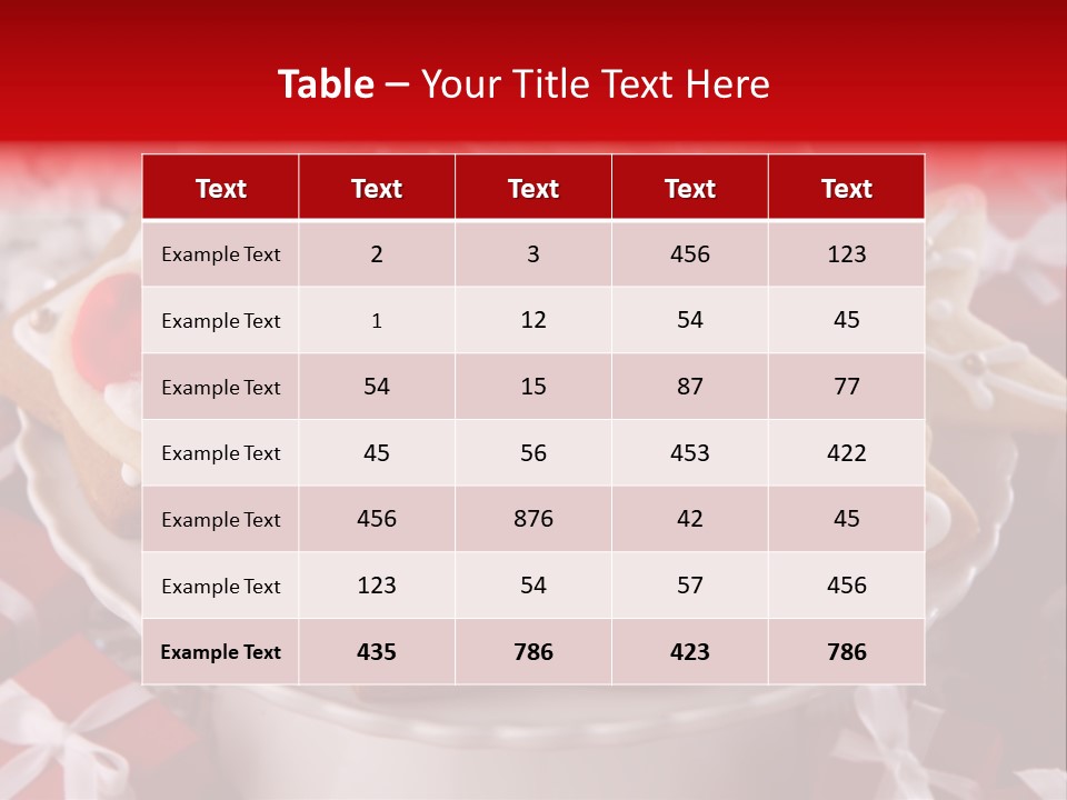 Christmas Decorations Christmas Present Christmas Background PowerPoint Template